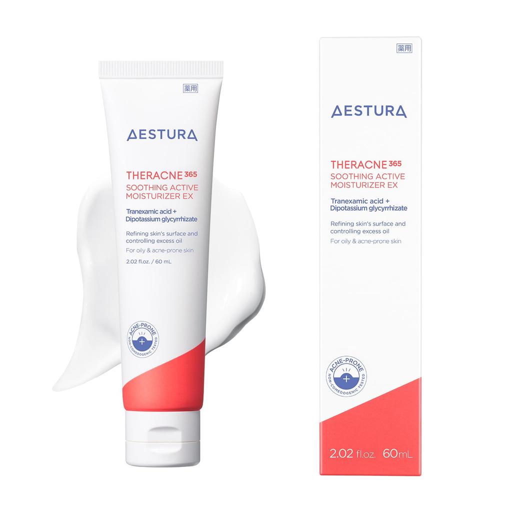 Terakune 365 Medicated Acne Cream 60mL Acne Care Rough Skin Acne Prevention Moisturizing Dry Skin Care Tranexamic Acid Hyaluronic Acid Oily Skin Acne