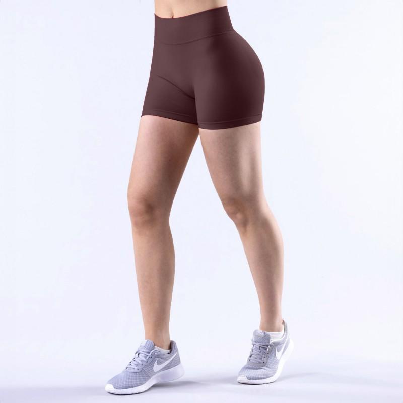 High-Waisted Low-Waisted Yoga Shorts Leggings Women Seamless Stretch Butt-Lifting Quick-Dry Fitness Wear