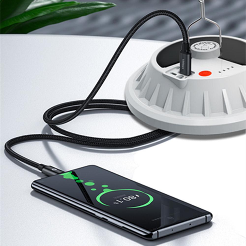 1*Rechargeable 60 Outdoor Camping Tent Light USB & Solar Lantern Hiking Lamp