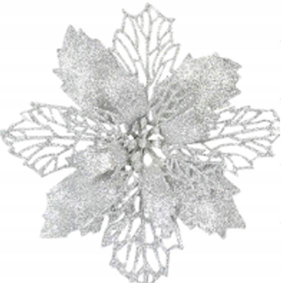 Christmas Star Flowers 6 Pcs [Se-Gb10]