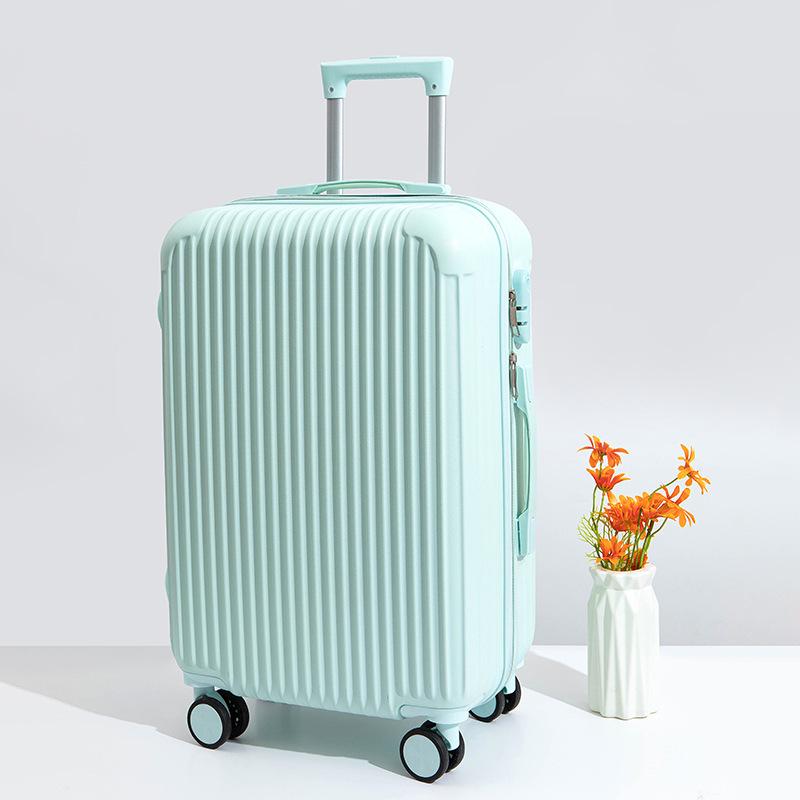 20" Lightweight Wear-Resistant Trolley Case: Stylish, Durable, Thickened Travel Suitcase.