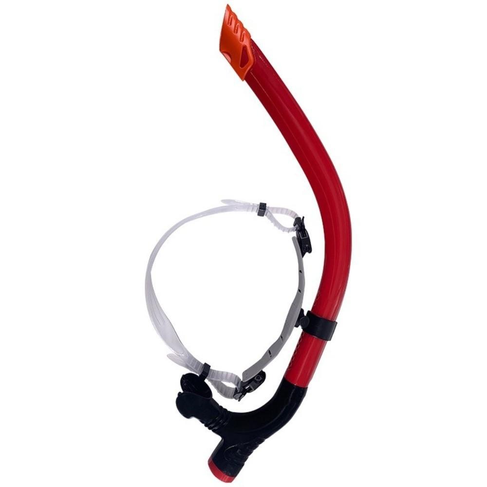 Semi-Dry Top Front Snorkel Silicone Mouthpiece Snorkeling Snorkel Swimming Training Style-1