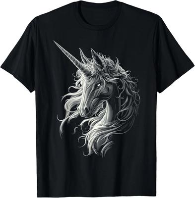Einhorn Mythische Grafik Fantasy Kunst Einhorn T-Shirt