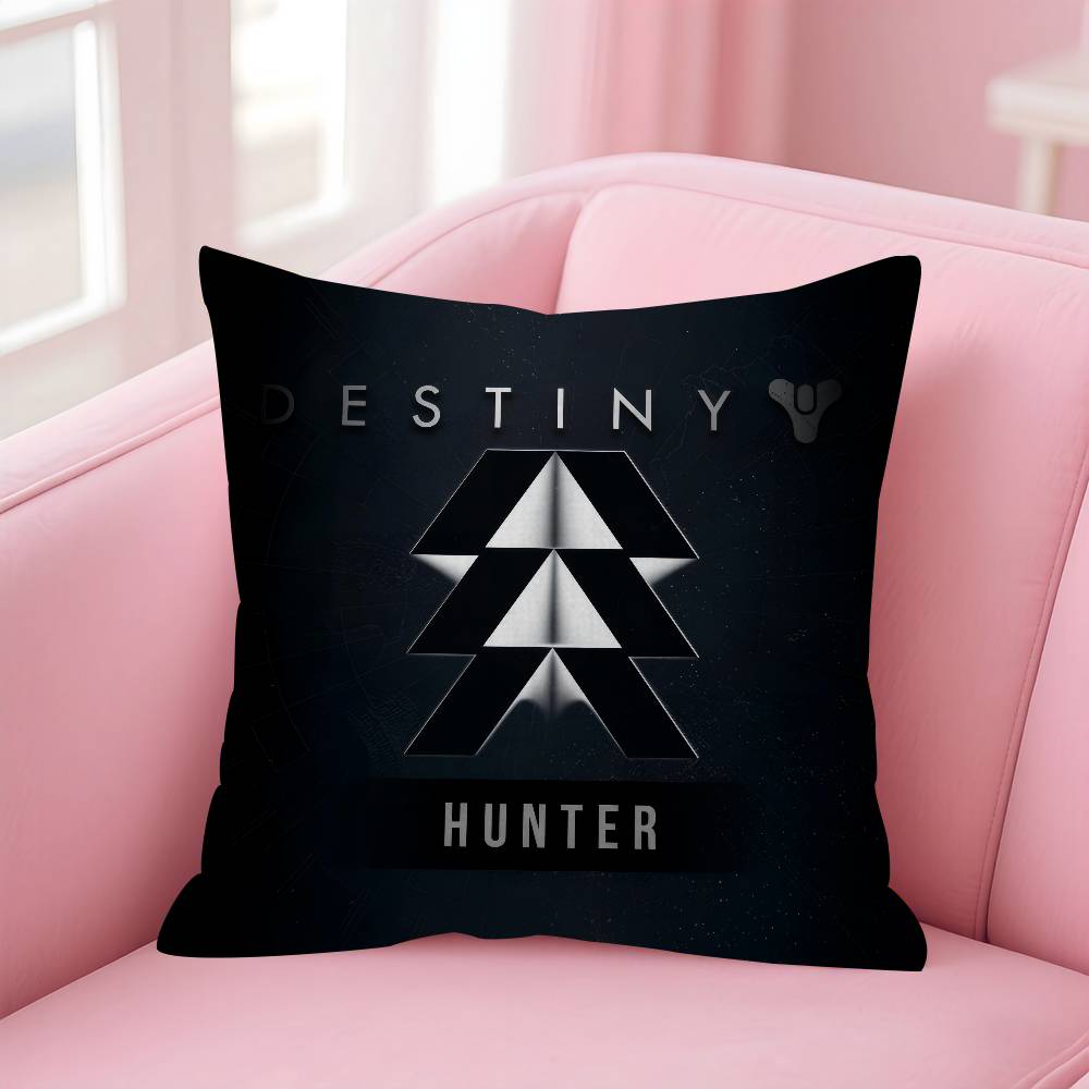 Destiny Raid Collection Video Game Pillow Gift Home Office Decoration Bedroom Sofa Car Cushion Cover case 45x45