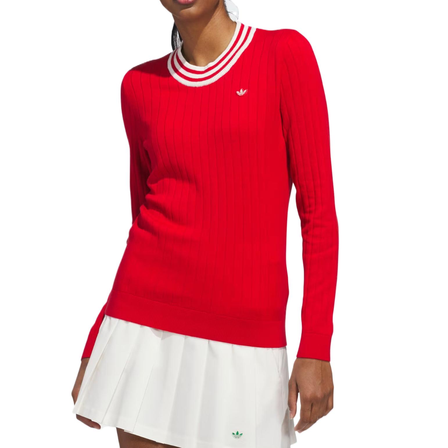 

Adidas Originals Golf Fashion Comfortable Warm Trendy Cashmere Sweater Women sweater JW3949 S