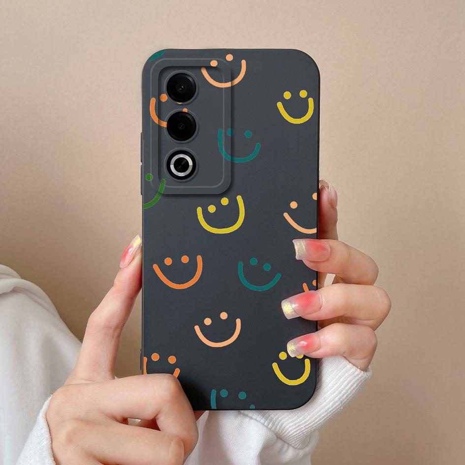 Hülle Für OPPO Realme 12 13 P1 A3 Pro Plus C63 K12X Modeetiketten Kameraschutz Weiches Flüssigsilikon Einfaches Muster Stoßfest Für OPPO Hülle Capa