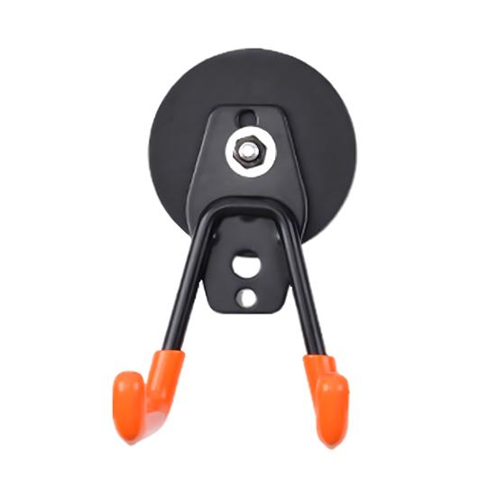 Heavy Duty Magnetic Utility Hook Strong Load-bearing PVC Anti-Slip Coating Easy Installation Garage Magnet Hook Storage Hanger