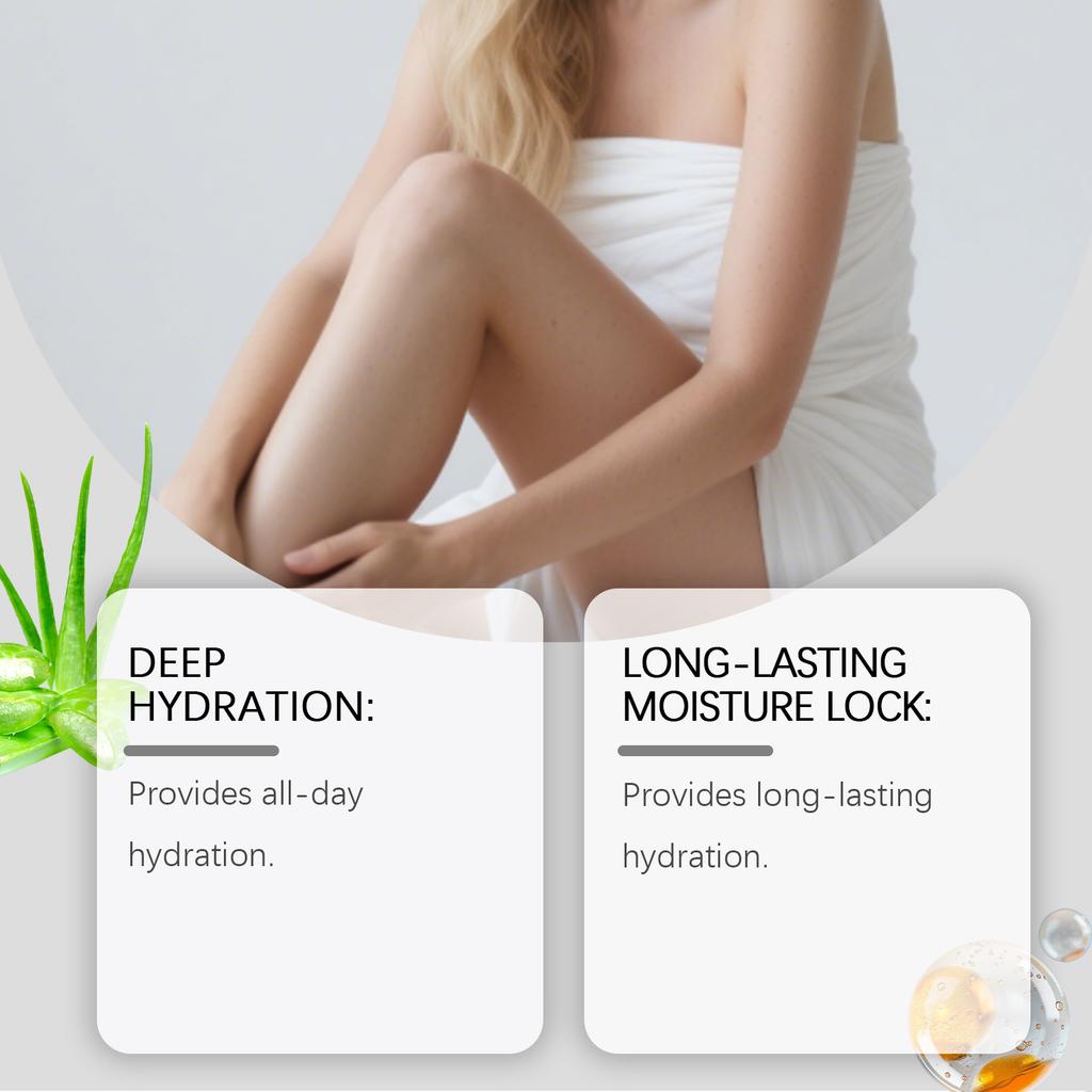 Moisturizing Body Lotion, Deep Moisturizing Texture, Light And Quick Absorption, Suitable For All Skin Types,100ml