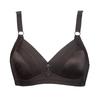 Large size thin without steel ring underwear, comfortable gathering, breathable bra, middle-aged and elderly bra