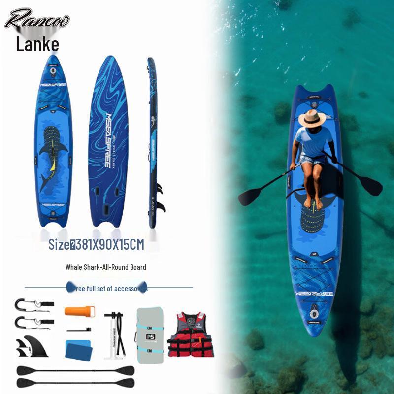Lanko Inflatable Paddle Board - Universal PVC SUP for Surfing & Paddling