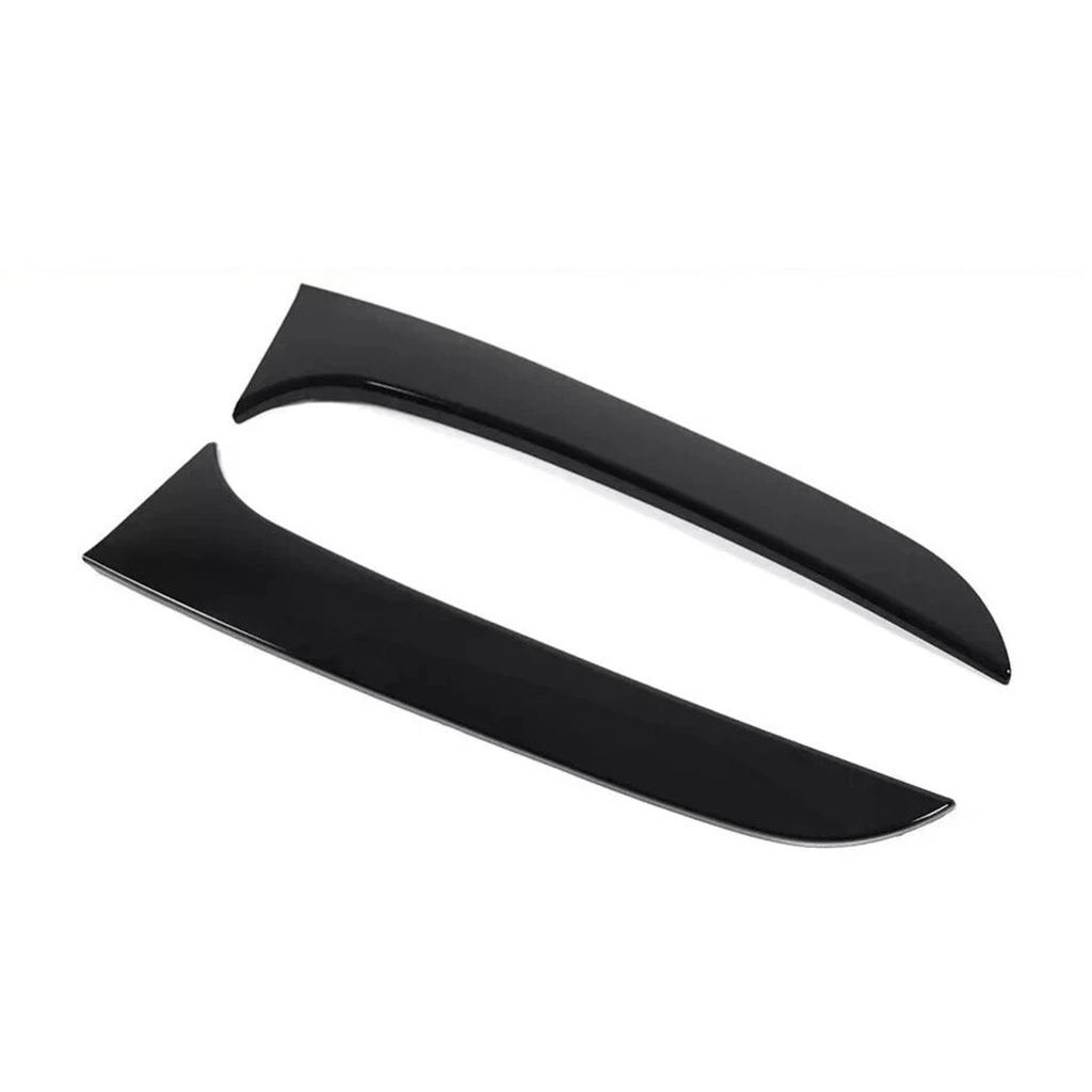 Gloss Black Pair Rear Window Side Wing Spoiler For BMW 1 Series F20 F21 12-19
