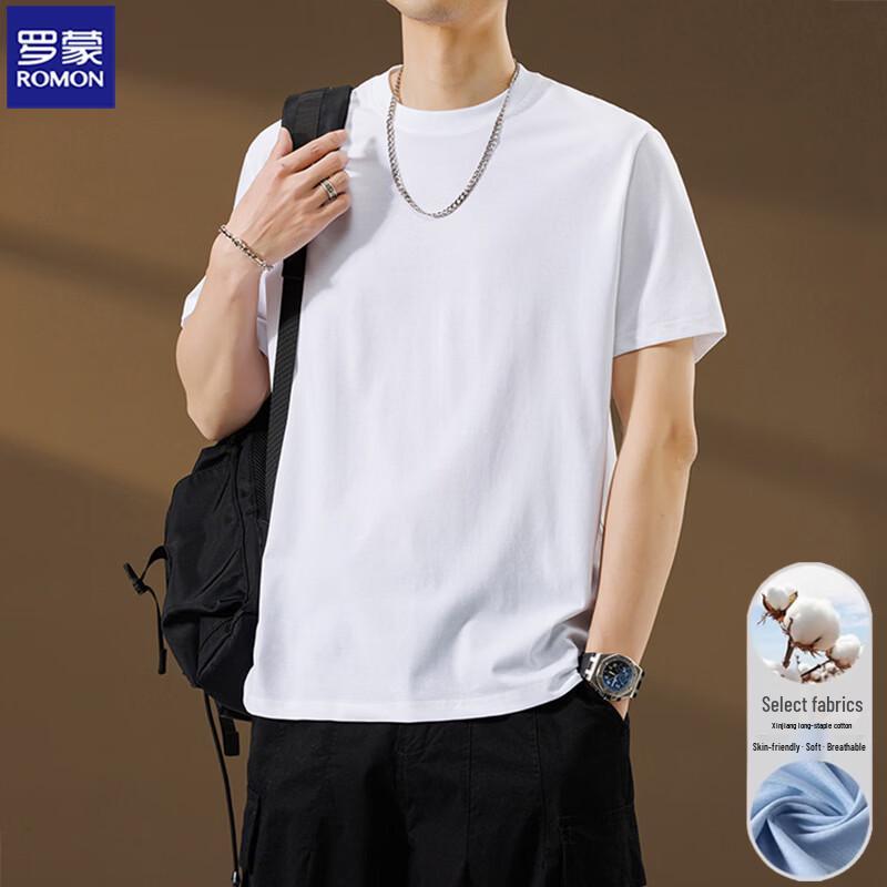 ROMON Men s Short Sleeve Round Neck T-Shirt XL