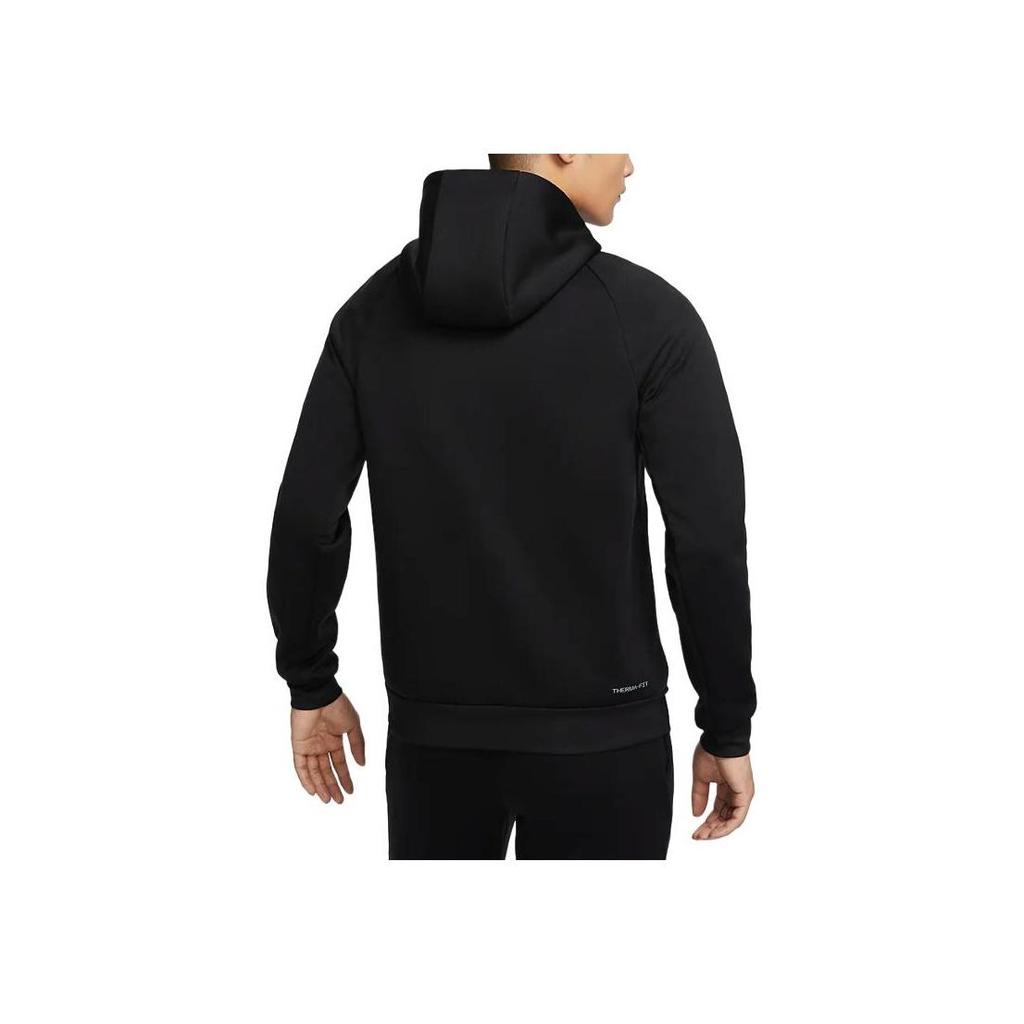 Nike Men's Therma-FIT Water Repellent Full-Zip Hooded Jacket Black FZ1108-010