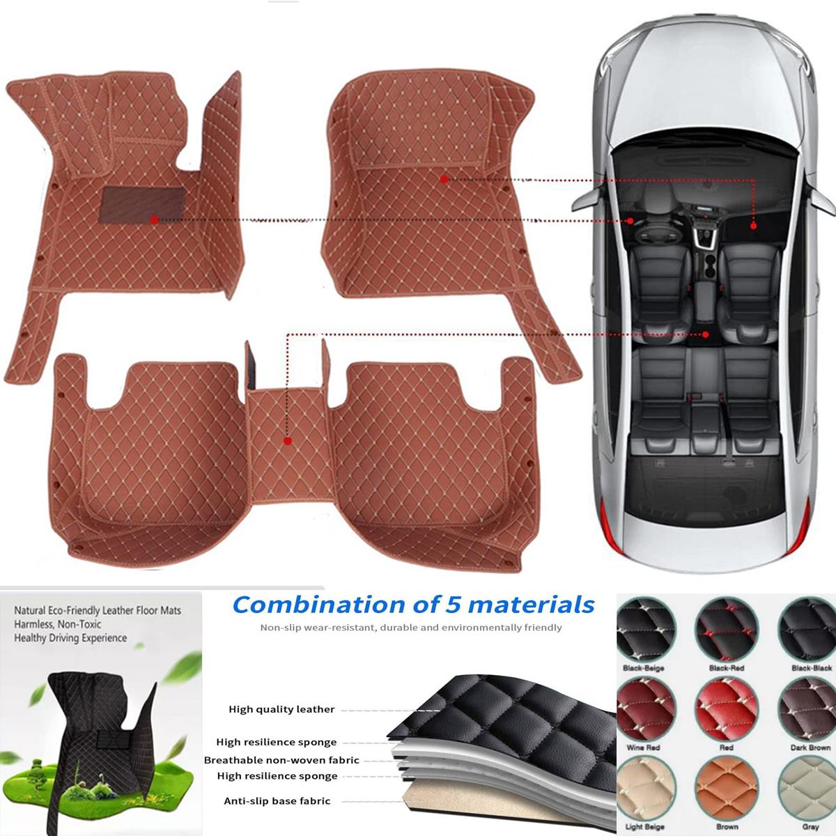 Custom Car Floor Mats For Changan CS35 CS35 Plus Auto Carpets Foot Coche Accessorie Floor Liners 2018-2023