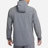 Nike Solid Color Logo Training Woven Hooded Jacket Men Outerwear Gray FB7552-084