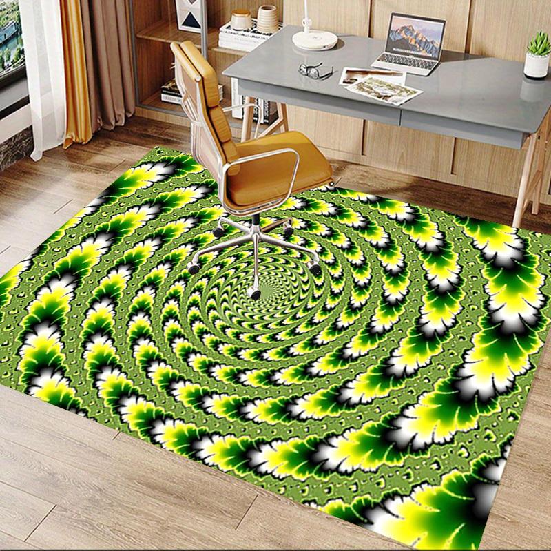 1PC Vortex Pattern Extra Large Non Slip Floor Carpet, Office, Family, Bedroom, Studio   Large Area Rug Indoor Rugs, , Vibrant Colors