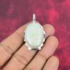 Aquamarine 925 Solid Sterling Silver Pendant, Handmade Gemstone Pendant Jewelry, Gifts For Wife Brand New Pendant