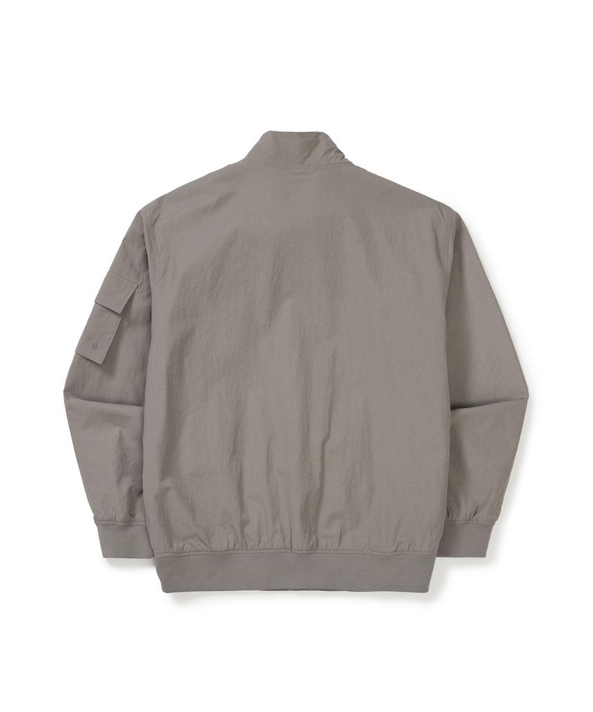 Snowpeak Apparel Twillon Bomber Jacket (S25Smtwb20) Vintage Gray