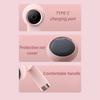 Body Sculpting Machine Handheld Cellulite Massager Cordless Rechargeable Body Shaping Machine for Neck Waist Shoudler Pink Button