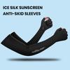 1 Pair UV-proof Sun Protection Arm Sleeves Breathable Moisture-Wicking Super Soft Elastic Cooling Compression Arm Sleeves Summer Gloves