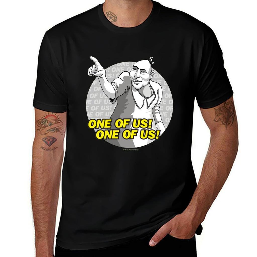 One of Us! One of Us! T-Shirt Graphic Tee for Men
