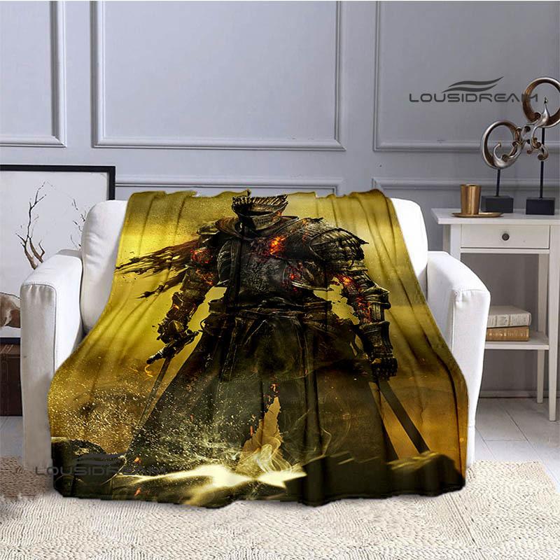 3D Game D-Dark Souls Printed Blankets Warm Blanket Soft and Comfortable Home Travel Bed Blanket Picnic Blanket Birthday Gift