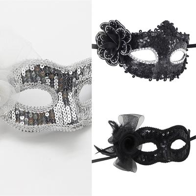 Masquerade Mask Venetians Halloween Costume Mask Mardi Gras Mask Cosplay Party Costume Props Dance Wedding Party Mask