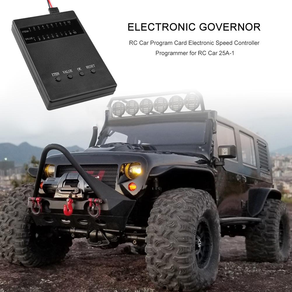 25A-120A ESC Programming Card Brushless Electronic Speed Controller Waterproof Multiple Protection Convenient for RC Car Crawler