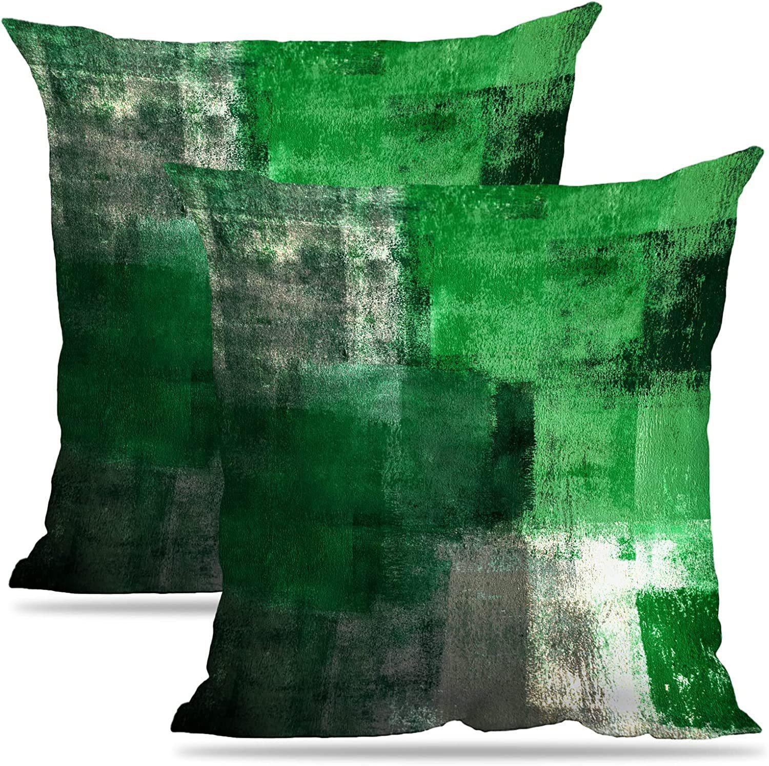 

Oil Painting Color Contemporary Decoration Home Double-sided Pillow Case Bedroom Sofa Living Room Cushion Cover 45 * 45cm double-sided printed pillow cover