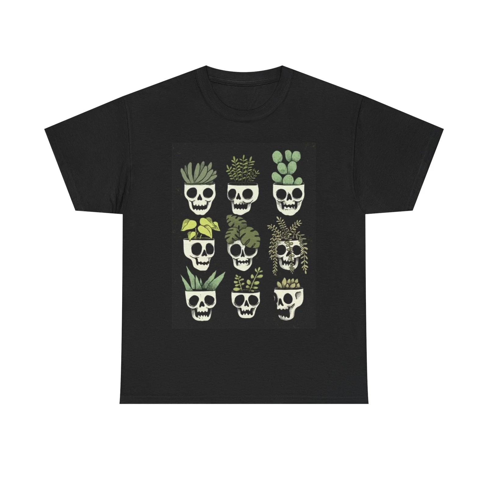 Men s and Women s T-shirts Dead Head Succulents Graphic M