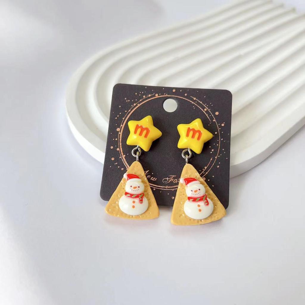 Sweet Fresh Halloween-Christmas Ear Cuff Studs: Stylish, Unique Personality Earrings