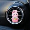 Car Metal Perfume Clip Air Vent Freshener Decor With Adorable Animals Cartoon