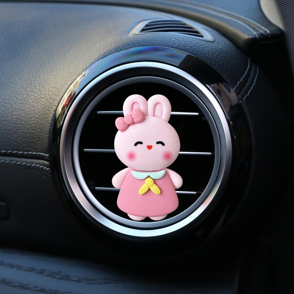 Car Metal Perfume Clip Air Vent Freshener Decor With Adorable Animals Cartoon