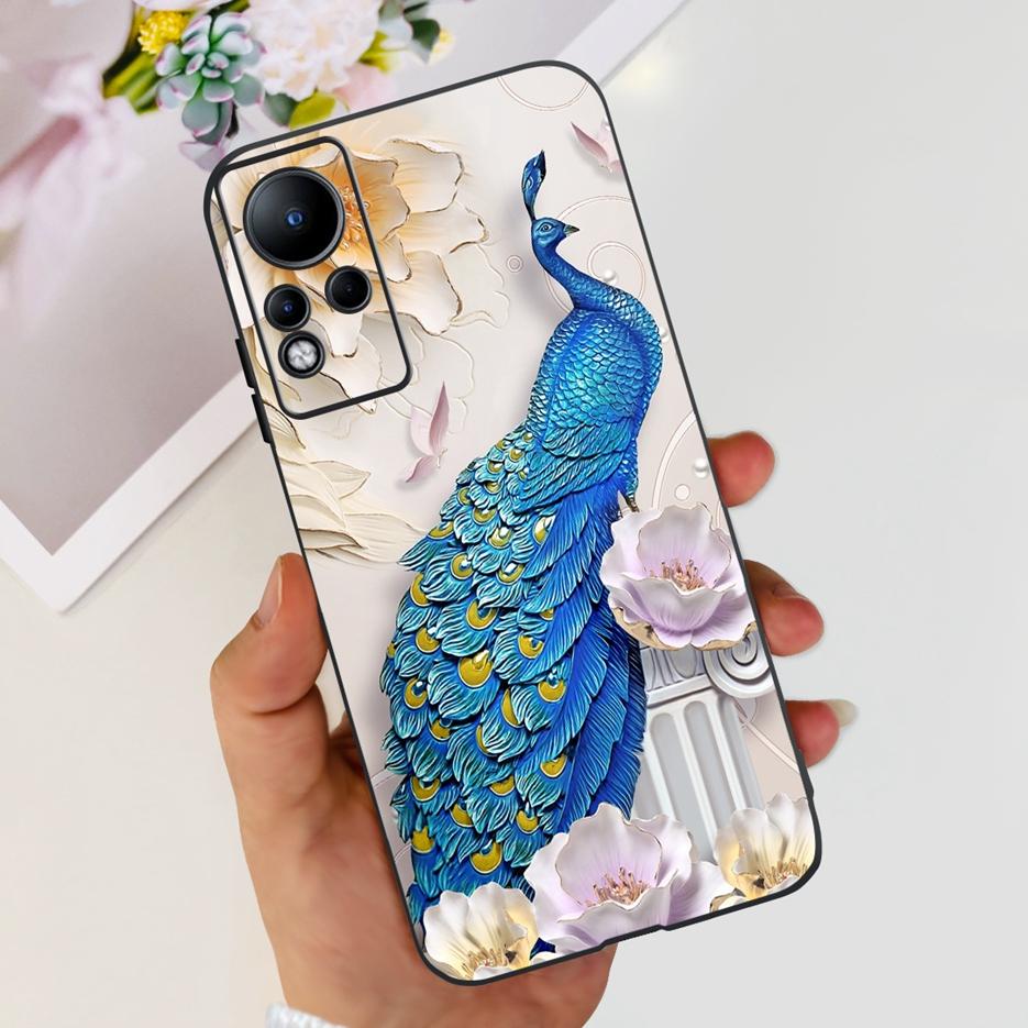 For Infinix Note 11 Case X663 X663B Stylish Painted Back Cover 6.7'' Shockproof Phone Case For Infinix Note 11 Note11 Soft Shell