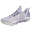 Anta Crazy Tide 5 Chaussures de Basketball Homme à Tige Basse Respirantes avec Amorti Basket Homme Gris Violet 112411606-4