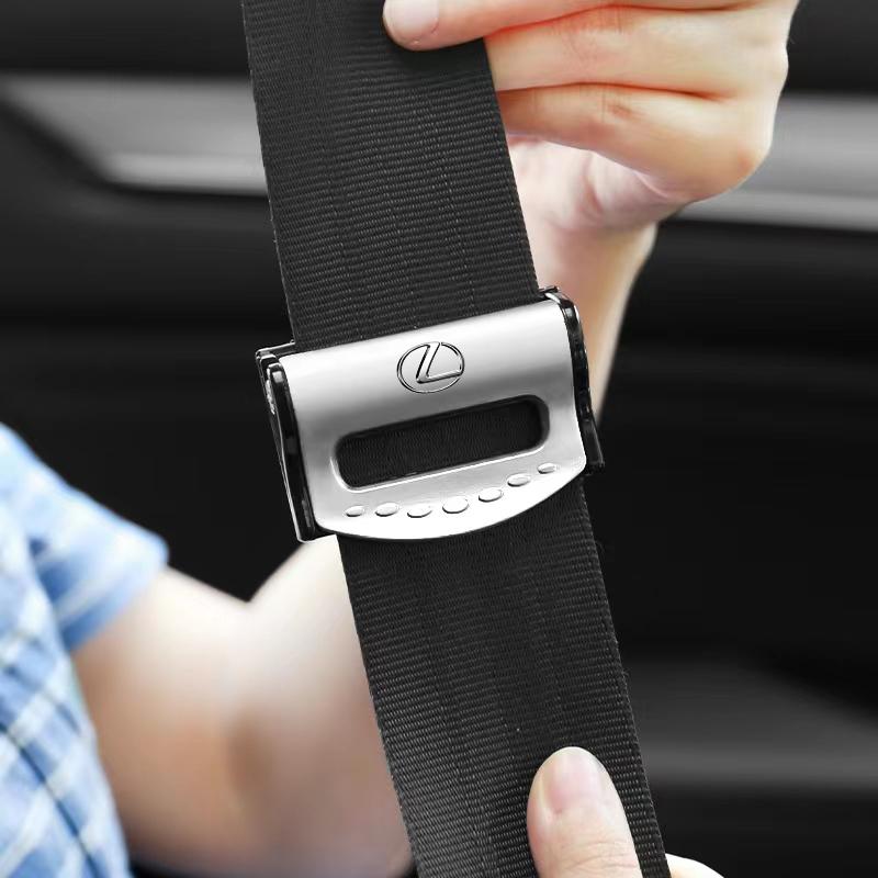 Car Seat Belt Limiter Anti-Slip Seatbelt Stopper For Lexus RX330 IS250 Ct200h RX350 ES350 Universal Car Seat Belt Fixing Clips
