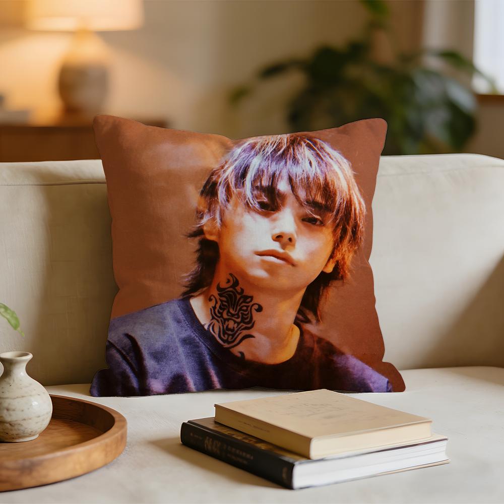 

Hot Actor NNijiro MMurakami Cushion Cover Short plush pillowcase for bed sofa carwashable 30x30cm