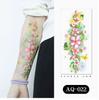 1Pc Butterfly Tattoo Sticker, Suitable For Women'S Beautiful And Colorful Fashionable Body Decoration