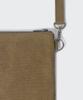 Musinsa Standard Washed Canvas Sacoche [Khaki Brown]