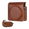 Tragbare Sofortbildkamera-Tasche, Tragetasche, PU-Leder mit Schultergurt, kompatibel mit Fujifilm Fuji