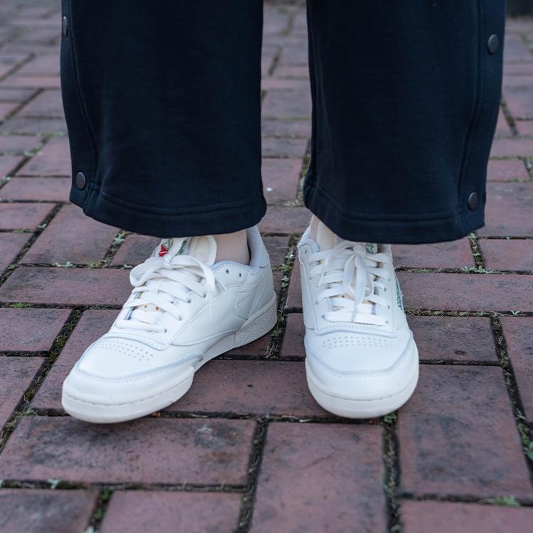 Reebok  Club C 85 Chalk Glen Green Women Sneakers White Alabaster GX3686