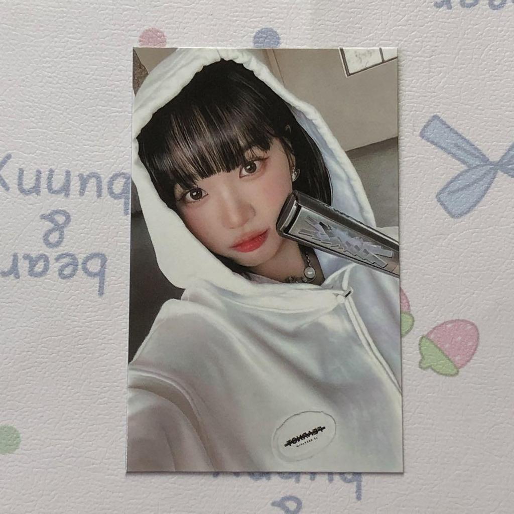 [USED] LE SSERAFIM FEARNADA Chaewon FC Bonus Fan Meeting Trading Card