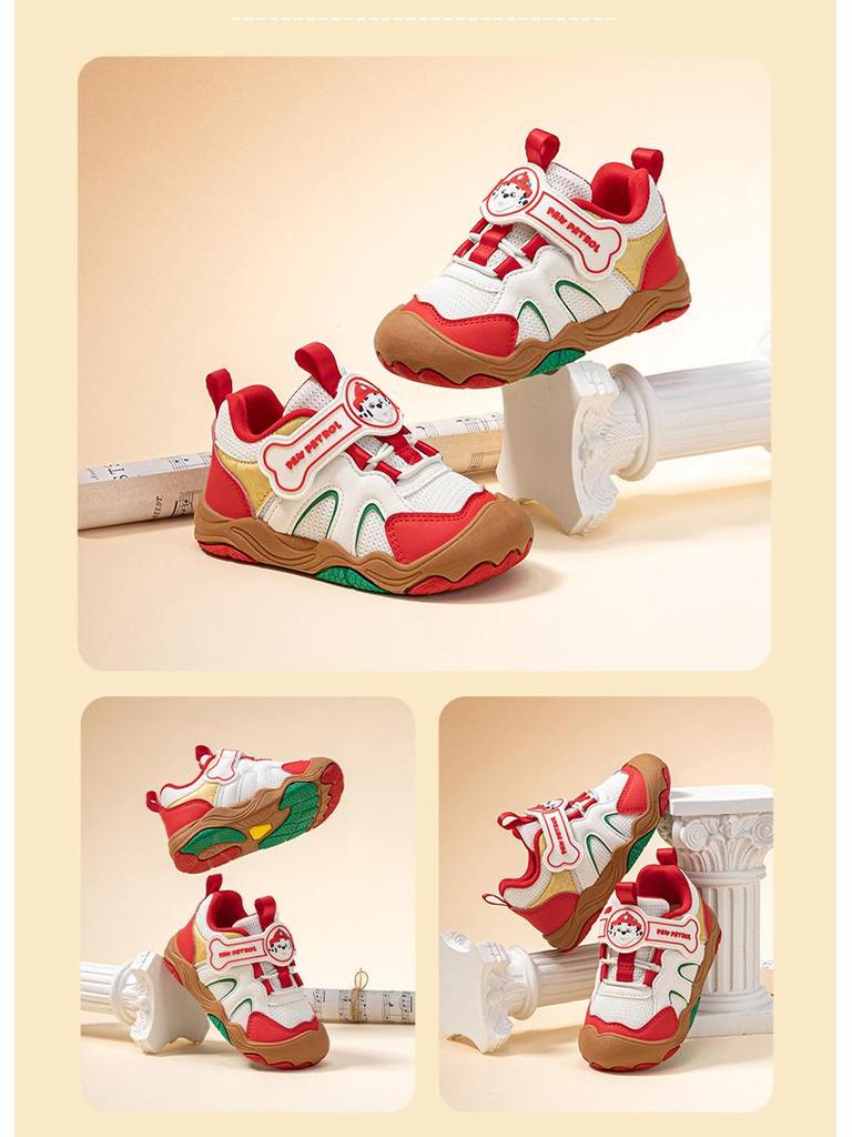 2025 Paw Patrol Non-slip Autumn Mesh Sneakers for Boys - Breathable, Lightweight, Soft Sole Sports Shoes for Toddlers & Kids