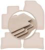 PREMIUM Beige Floor Mats For: Toyota C-HR Hybrid Crossover 2016-