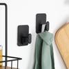 2x Self-Adhesive Towel Rack, Kitchen Hook, Bathroom Hook