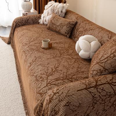 Premium Feel Chenille Sofa Cushion Cloth Sofa Cover Thick Non-Slip Couch Cover Full Towel Knee Blanket Cover Cloth Sofa Blanket