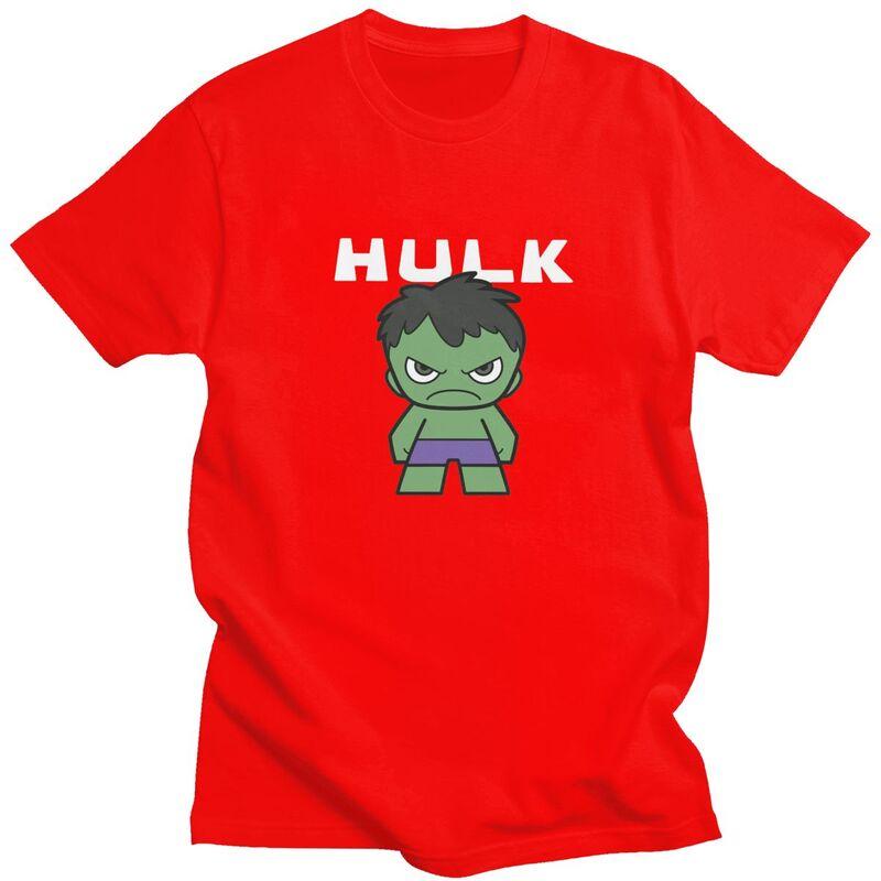 

Custom Cute Mini Hulk Tshirts Men Short Sleeve Streetwear T Shirt Cool Cartoon T-shirts Slim Fit Soft Cotton Tee Tops Gift Idea S