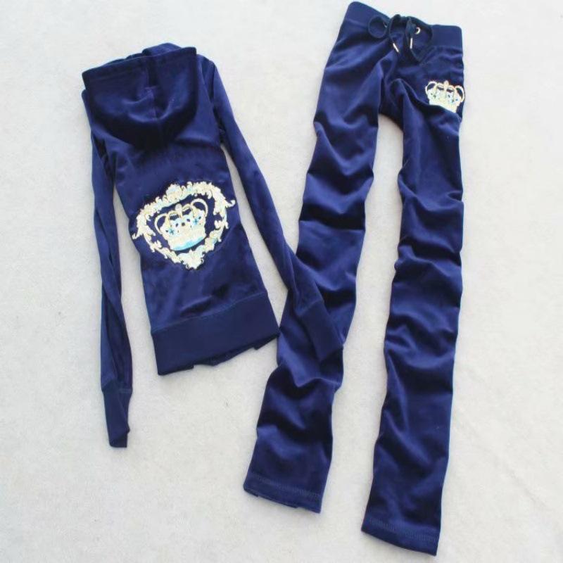 Neues Samt-Zweiteiler-Yoga-Set: Frühlings- & Herbstmode Schlankmachende Freizeit-Damenbekleidung