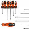 Kraft&Dele 6-Piece Flat Cross Magnetic Screwdriver Set