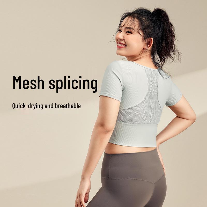 Large Size Women's High-Impact Sports Bra for Running and Yoga